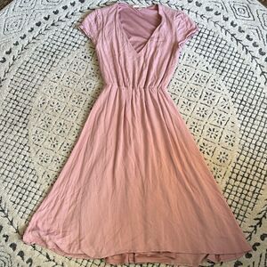 WAYF Womens Pink Dress Sz S